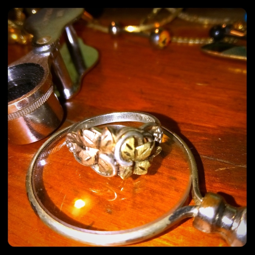 Vintage authentic 12k Rose Gold Ring